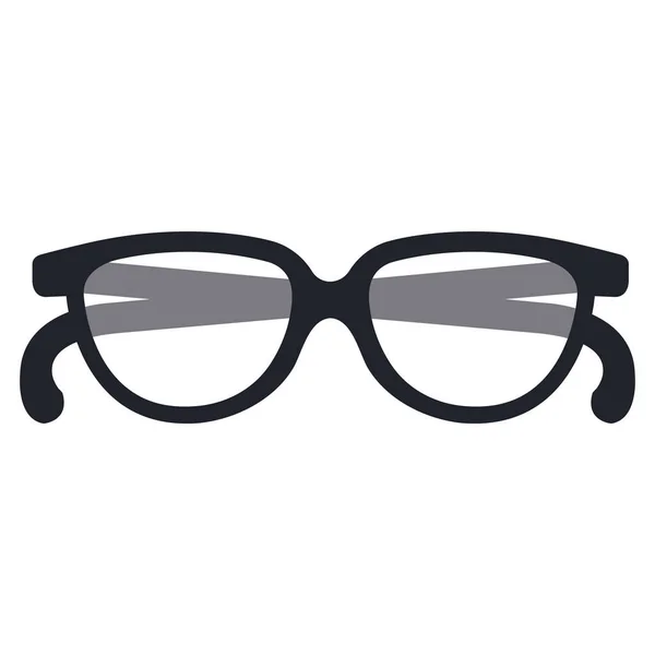 Brillensymbol isoliert — Stockvektor