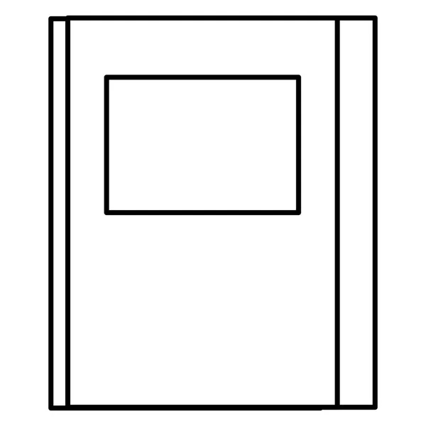 Isoliertes Symbol für Dateiordner — Stockvektor