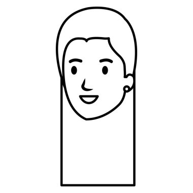 güzel ve genç kadın baş