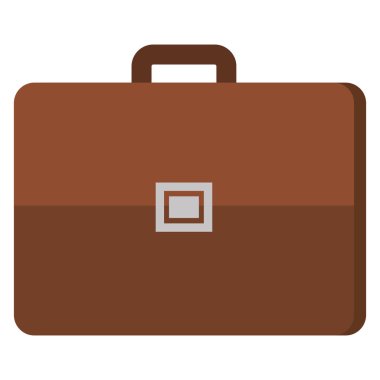 Portföy çanta izole simgesi