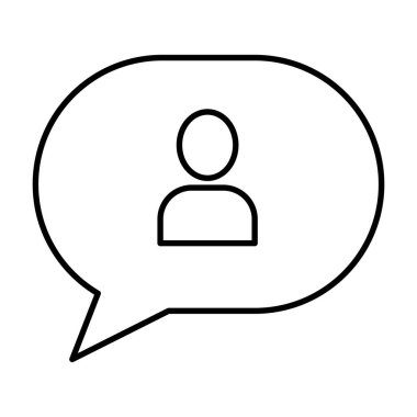 Kullanıcı avatar ile konuşma balonu