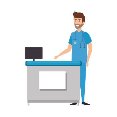 profesyonel cerrah doktor ofisi