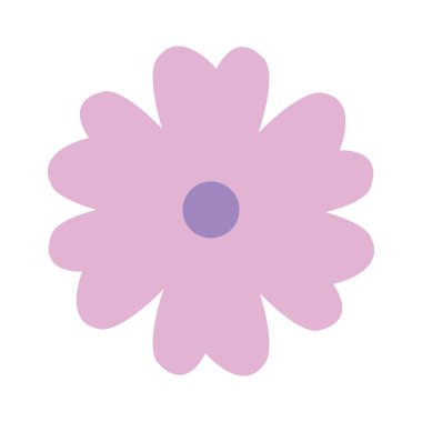 güzel çiçek dekoratif simgesi