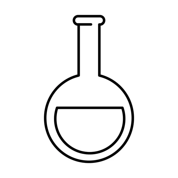 Ícone isolado de teste de tubo —  Vetores de Stock