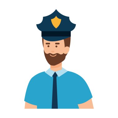 Polis memuru avatar karakter