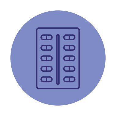 tıp uyuşturucu tablet simgesi