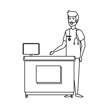 profesyonel cerrah doktor ofisi