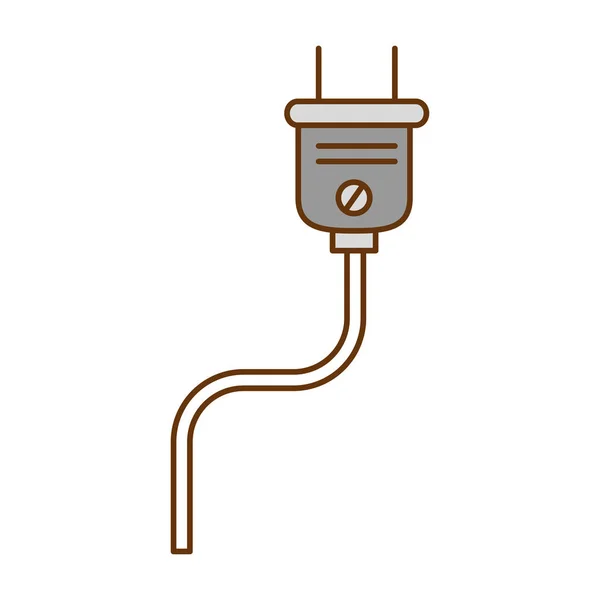 에너지 플러그 커넥터 아이콘 — 스톡 벡터