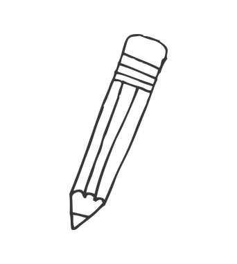 kalem okulu arz simgesi izole edildi