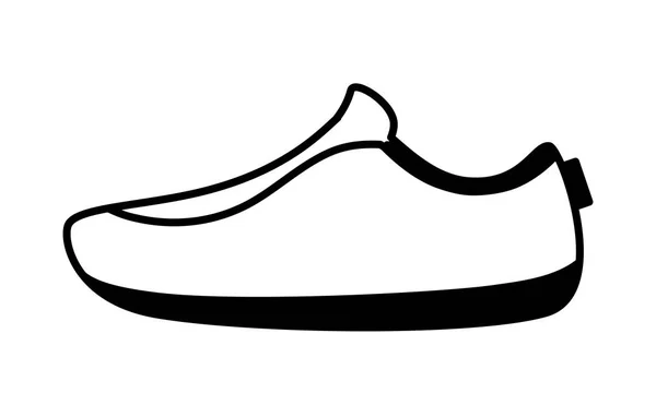 Deporte zapatillas de deporte desgaste — Vector de stock