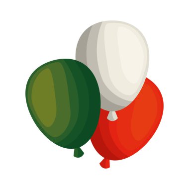 Balonlar helyum gezici simgesine