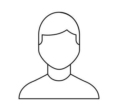 işadamı avatar satırı simgesi