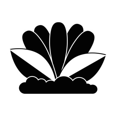 güzel çiçek dekoratif simgesi