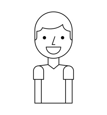 işadamı avatar satırı simgesi