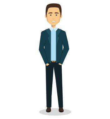 işadamı karakter avatar simge