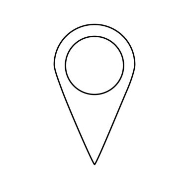 toplu iğne işaretçisi konumu simgesine