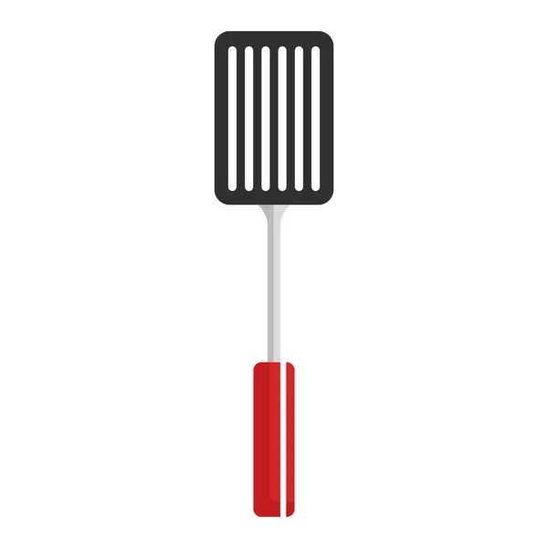 Grill spatule cutlery icon — Stock Vector