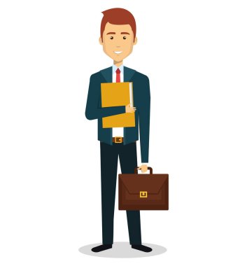işadamı karakter avatar simge