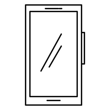 Smartphone aygıtı izole simgesi