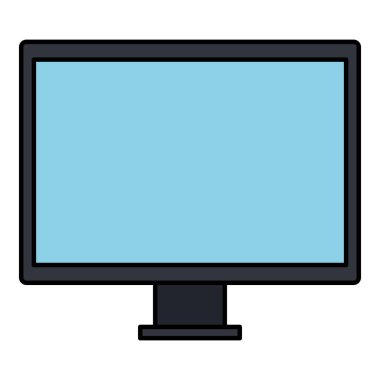 bilgisayar görüntü izole simgesini