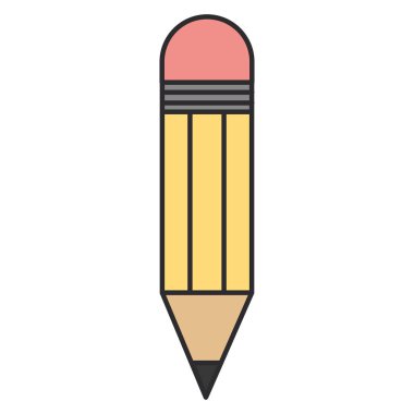 Grafit izole kalem simge