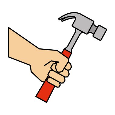 çekiç aracıyla el