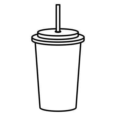 plastik kabın içindeki soda simgesi