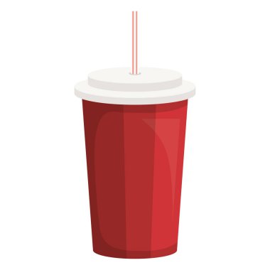 plastik kabın içindeki soda simgesi