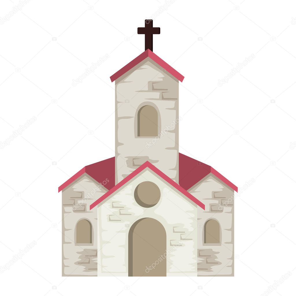 church facade building icon