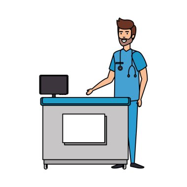 profesyonel cerrah doktor ofisi