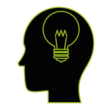 Ampul ile insan profili