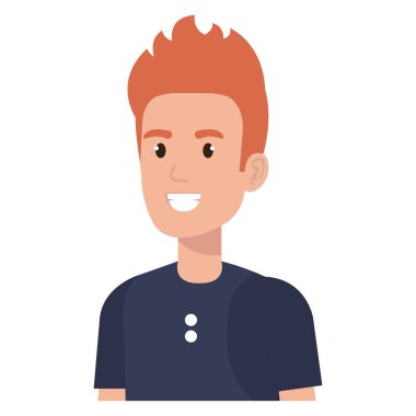 genç adam avatar karakter