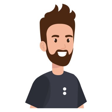 genç adam avatar karakter