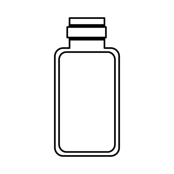 बोतल त्वचा देखभाल — स्टॉक वेक्टर