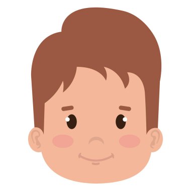 Mutlu küçük çocuk baş karakter