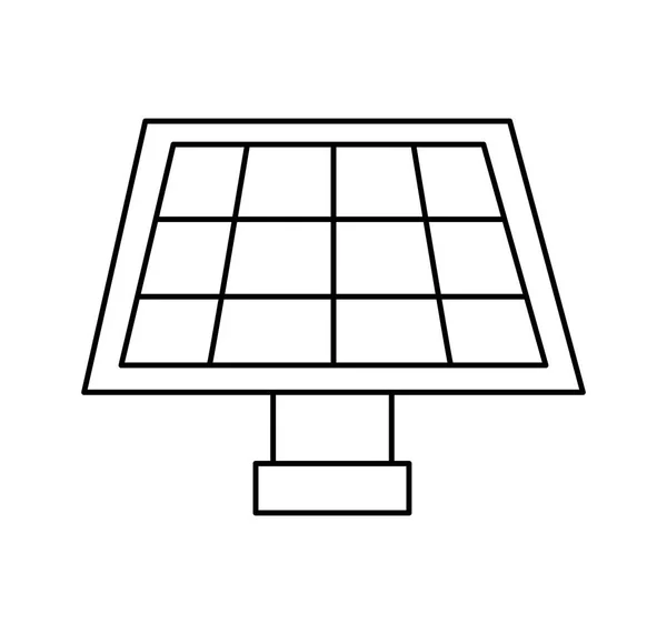 太阳能面板替代图标 — 图库矢量图片