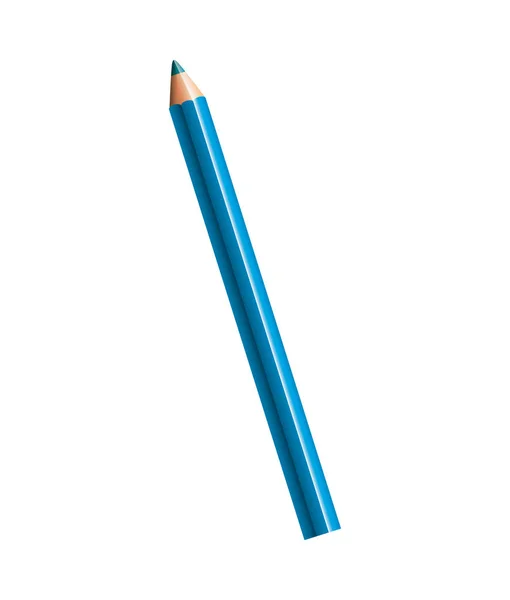 Bleistift Schule Versorgung isoliert Symbol — Stockvektor
