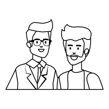 profesyoneller doktor ve cerrah karakterler