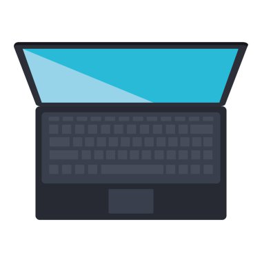 bilgisayar dizüstü izole kutsal kişilerin resmi