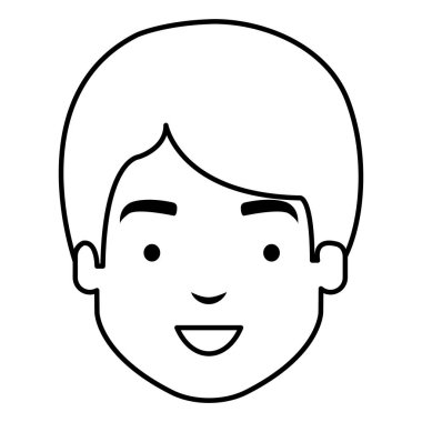 Mutlu küçük çocuk baş karakter