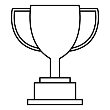 Trophy Kupası izole simgesi