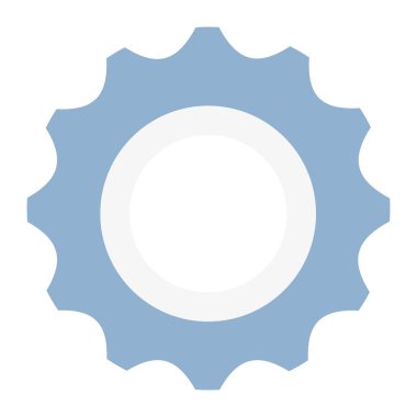 Gears'ı makine izole simgesi