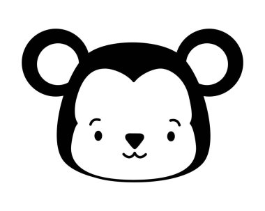 Sevimli hayvan çizgi filmi