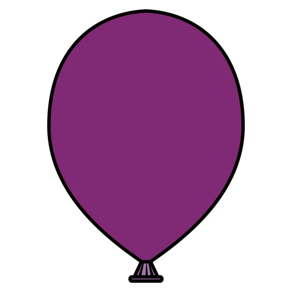 Іконка святкування вечірки на повітряній кулі — стоковий вектор