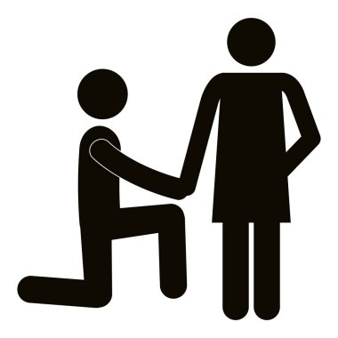 adam evlilik siluet soran