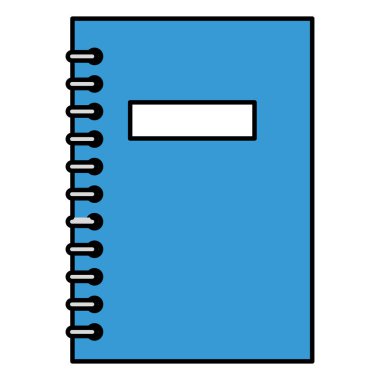 dizüstü okul izole simgesi