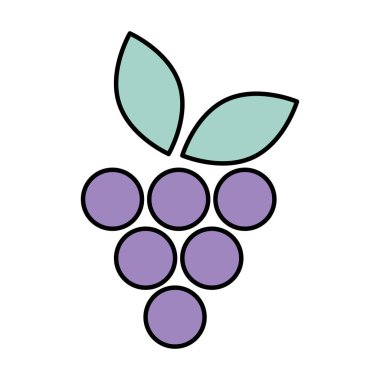 taze üzüm meyve simgesi