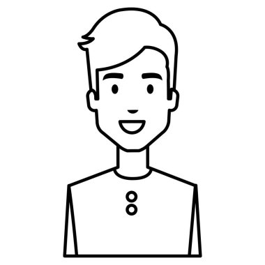 genç adam avatar karakter