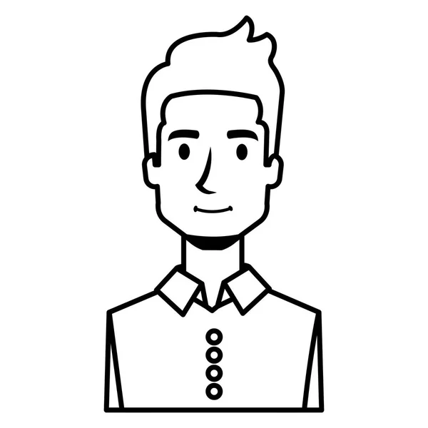 Икона делового аватара — стоковый вектор