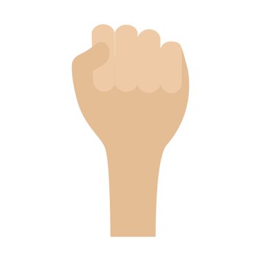 El yükseltilmiş yumruk